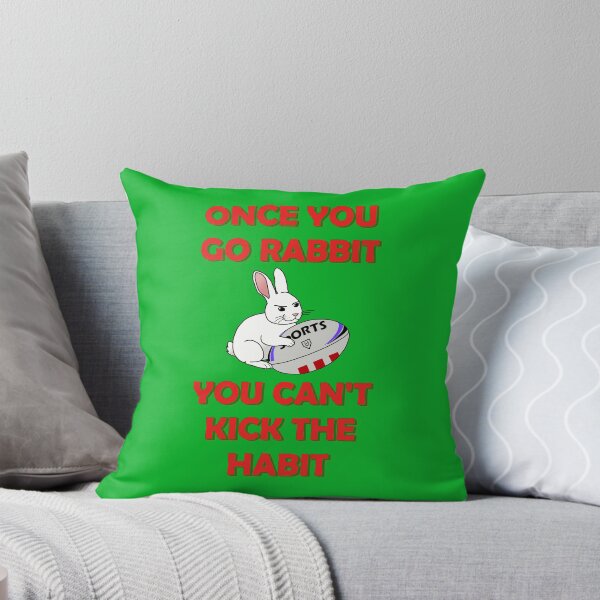 Item preview, Once You Go Rabbit You Can't Kick The Habit designed and sold by Neon2610.