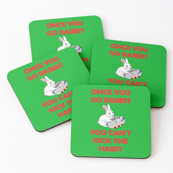Item preview, Once You Go Rabbit You Can't Kick The Habit designed and sold by Neon2610.