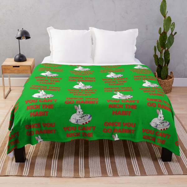 Item preview, Once You Go Rabbit You Can't Kick The Habit designed and sold by Neon2610.