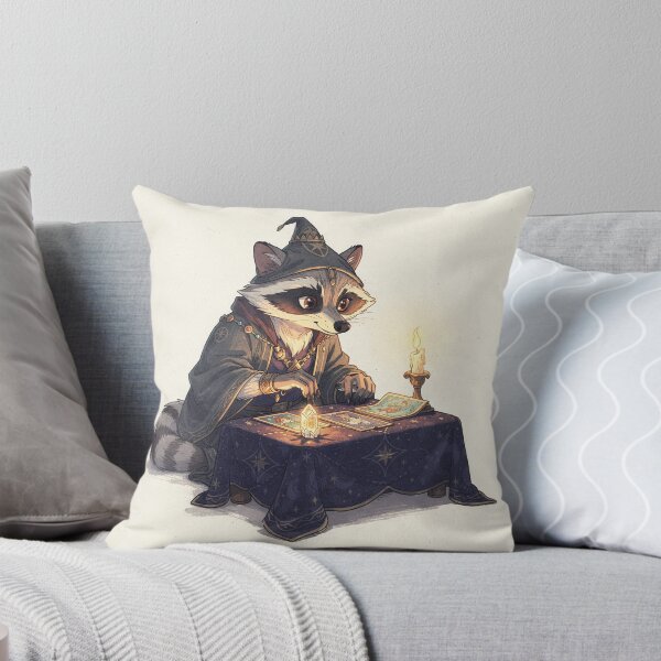 Item preview, The Raccoon Tarot Reader designed and sold by PictorialWhimsy.