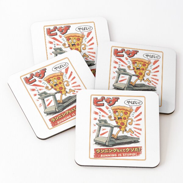 Item preview, Funny Running Pizza designed and sold by Eolithic.