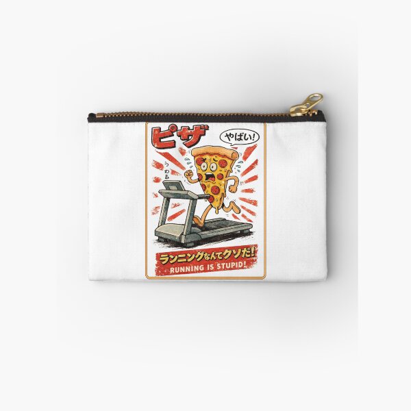 Item preview, Funny Running Pizza designed and sold by Eolithic.