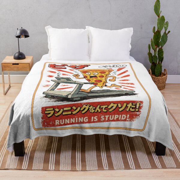 Item preview, Funny Running Pizza designed and sold by Eolithic.