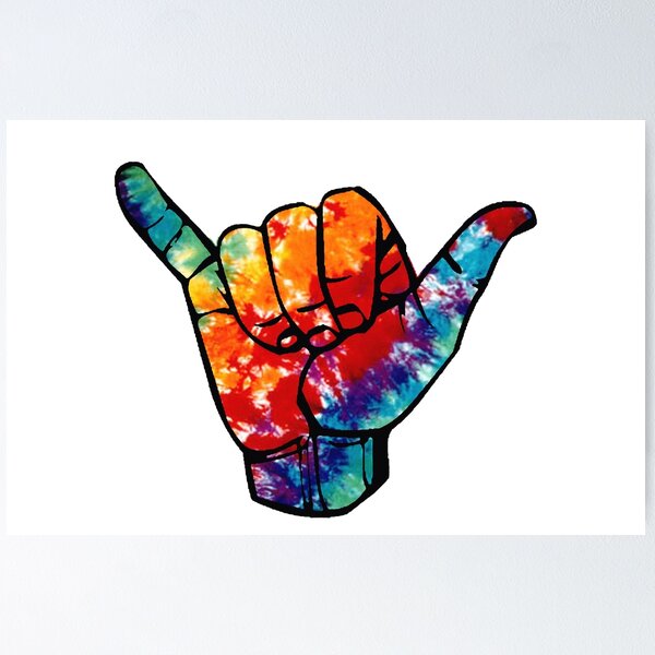 Item preview, Shaka Tie Dye designed and sold by kelseyq.