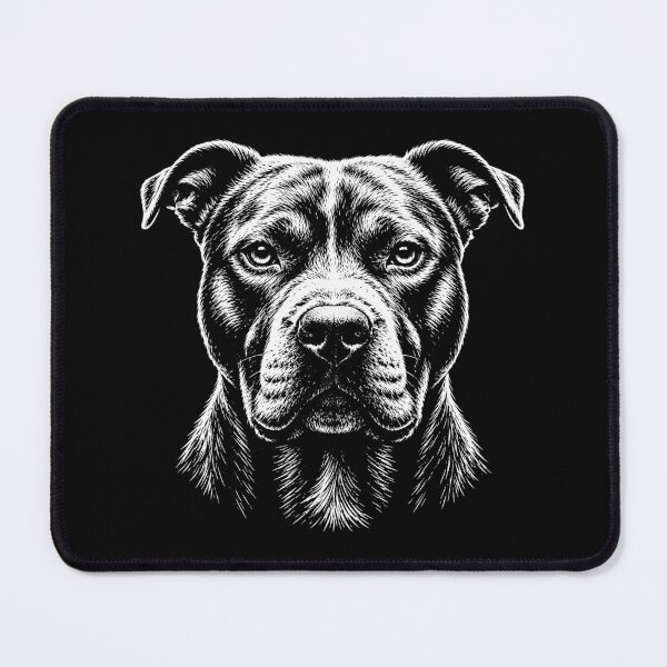 Item preview, Pit Bull Portrait Art Pitbull Owner Lover designed and sold by gordonbwyashop.