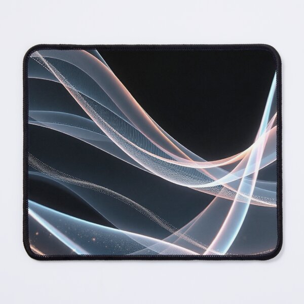 Item preview, Soft White Flowing Light Waves designed and sold by IntelliMindDesigns.