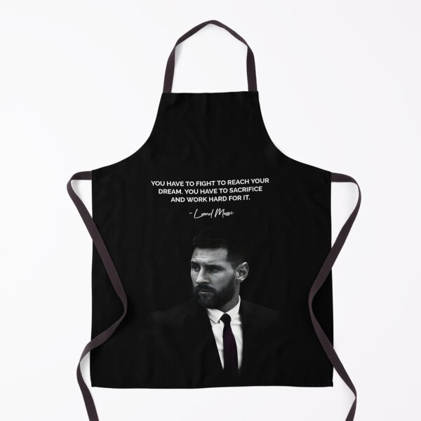 Item preview, You Have To Fight To Reach Your Dream You Have To Sacrifice And Work Hard For It - Leonel Messi Inspiring Motivational Football Quote designed and sold by Matt_Smith.