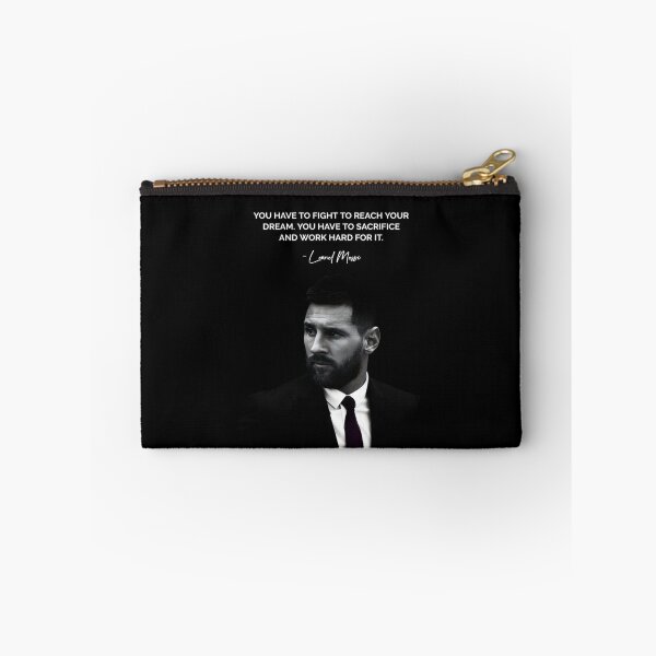 Item preview, You Have To Fight To Reach Your Dream You Have To Sacrifice And Work Hard For It - Leonel Messi Inspiring Motivational Football Quote designed and sold by Matt_Smith.