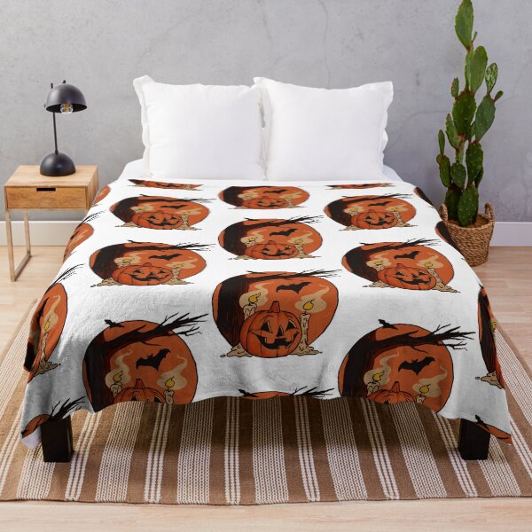 Item preview, Vintage Pumpkin Scene Halloween designed and sold by BusyIsaWork.