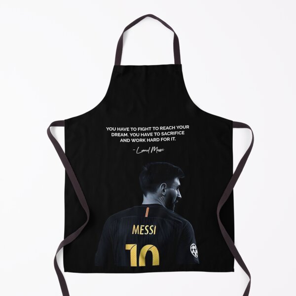 Item preview, You Have To Fight To Reach Your Dream You Have To Sacrifice And Work Hard For It - Leonel Messi Inspiring Motivational Football Quote designed and sold by Matt_Smith.