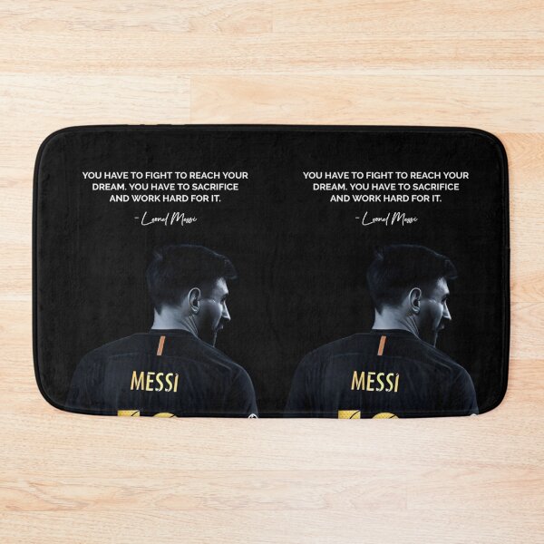 Item preview, You Have To Fight To Reach Your Dream You Have To Sacrifice And Work Hard For It - Leonel Messi Inspiring Motivational Football Quote designed and sold by Matt_Smith.
