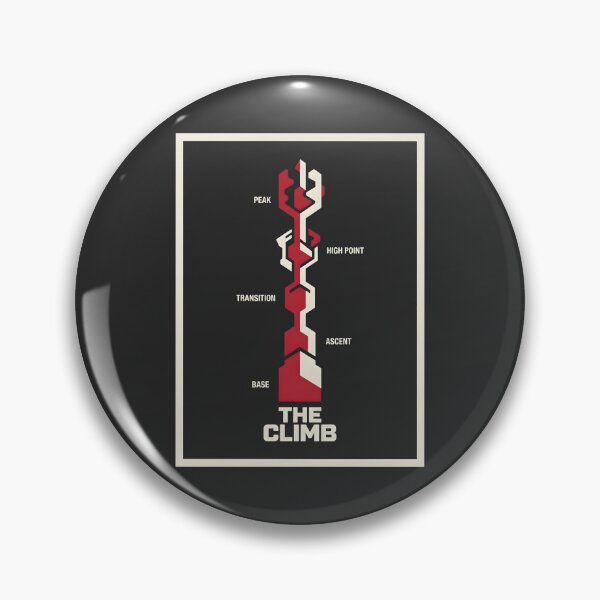 Item preview, Rock Climber The Climb Route Diagram Geometric Art designed and sold by SplashTastic.