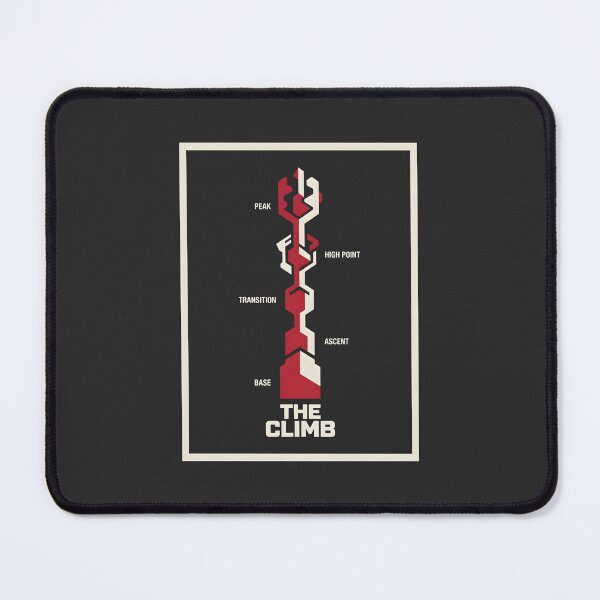 Item preview, Rock Climber The Climb Route Diagram Geometric Art designed and sold by SplashTastic.