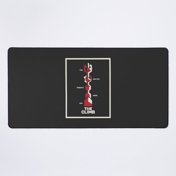 Item preview, Rock Climber The Climb Route Diagram Geometric Art designed and sold by SplashTastic.