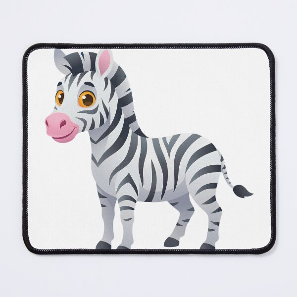 Item preview, Sweet Little Cartoon Zebra Cute Safari Animal Sticker designed and sold by simranart111.