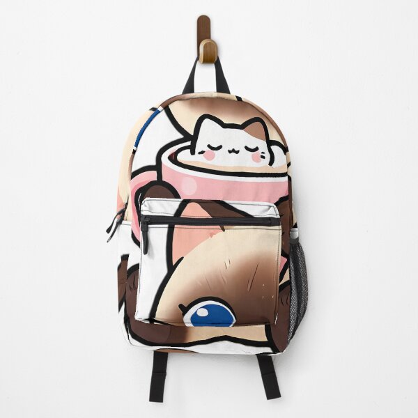 Item preview, Cute Ragdoll Cat Hugging Marshmallow Hot Cocoa Mug designed and sold by pumsquare.