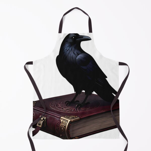Item preview, Gothic Raven Antique Pewter Grimoire designed and sold by IllumeInk.