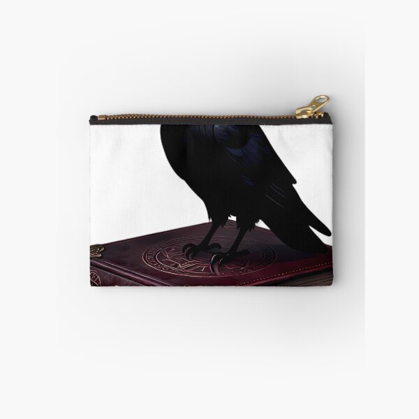 Item preview, Gothic Raven Antique Pewter Grimoire designed and sold by IllumeInk.