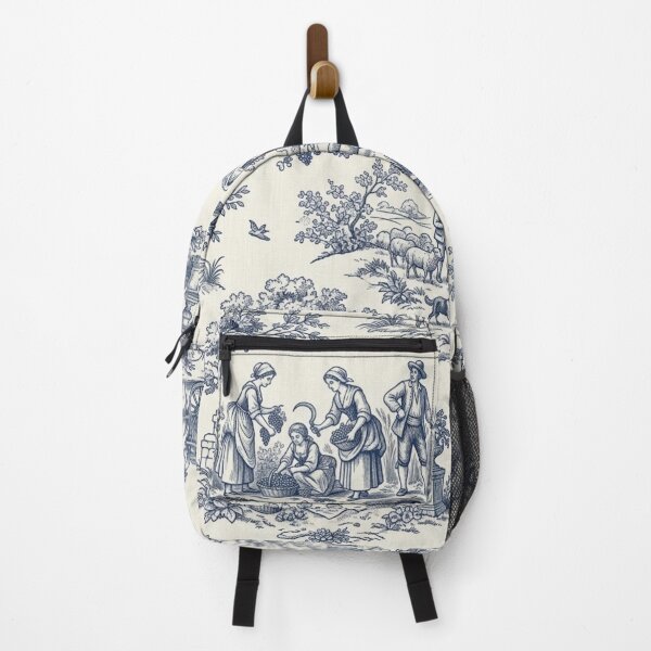 Artikelvorschau, Toile de Jouy Countryside Pastoral Pattern entworfen und verkauft von Shivora Studio.