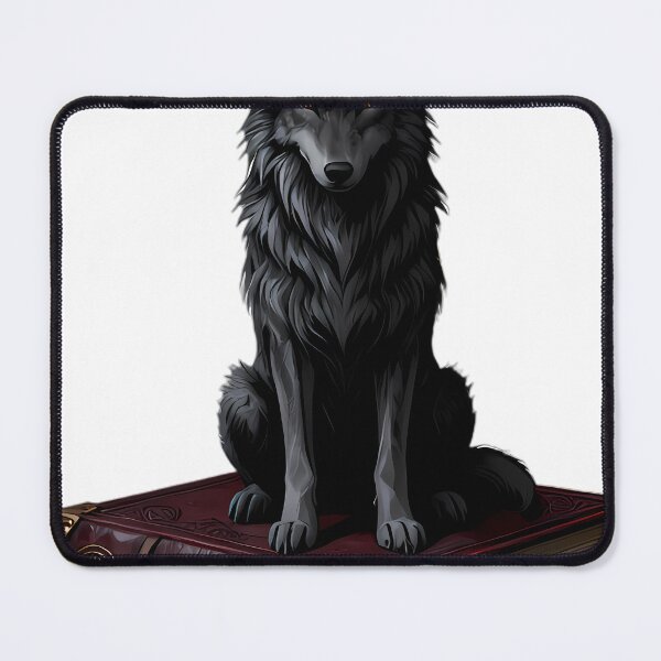 Item preview, Gothic Shadow Wolf Carved Bronze Grimoire designed and sold by IllumeInk.