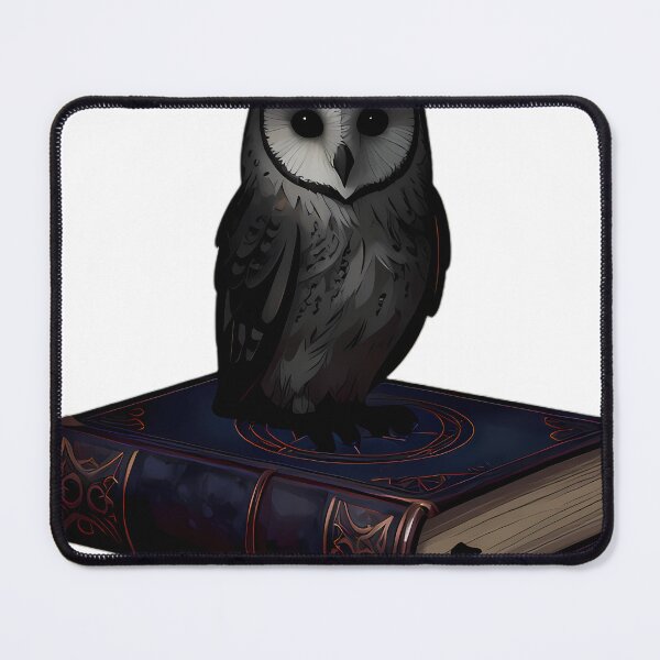 Item preview, Gothic Barn Owl Baroque Gold Grimoire designed and sold by IllumeInk.