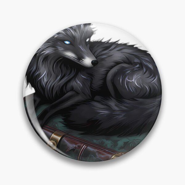 Item preview, Gothic Silver Fox Weathered Brass Grimoire designed and sold by IllumeInk.