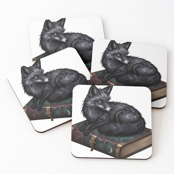 Item preview, Gothic Silver Fox Weathered Brass Grimoire designed and sold by IllumeInk.