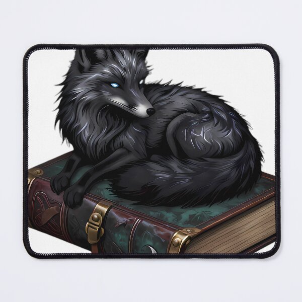 Item preview, Gothic Silver Fox Weathered Brass Grimoire designed and sold by IllumeInk.
