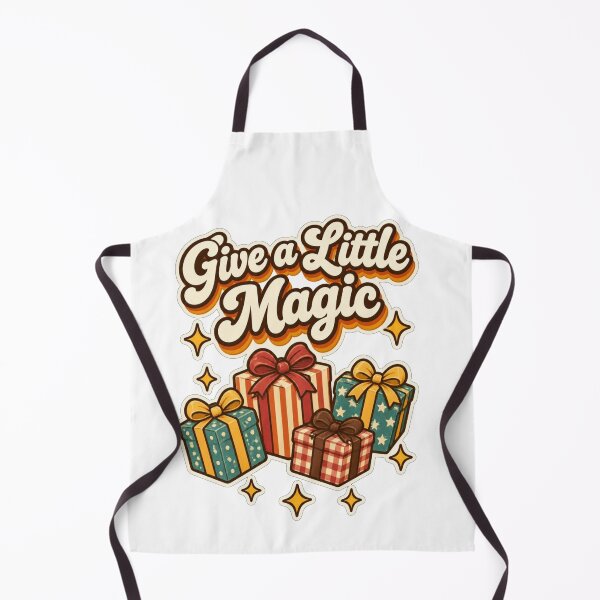 Item preview, Give a Little Magic – Colorful Retro Gift Box Sparkles designed and sold by Cartoon art with a purpose ❤️ Supporting Althea’s friends .