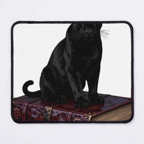 Item preview, Gothic Black Panther Midnight Iron Grimoire designed and sold by IllumeInk.