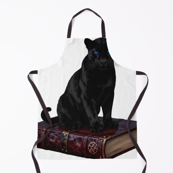 Item preview, Gothic Black Panther Midnight Iron Grimoire designed and sold by IllumeInk.