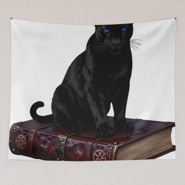 Item preview, Gothic Black Panther Midnight Iron Grimoire designed and sold by IllumeInk.