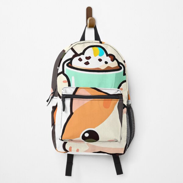 Item preview, Cute Calico Cat Hugging Mint Marshmallow Hot Cocoa Mug designed and sold by pumsquare.