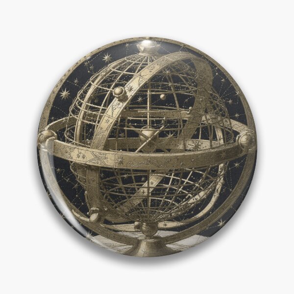 Item preview, Antique Celestial Sphere Print designed and sold by PictorialWhimsy.