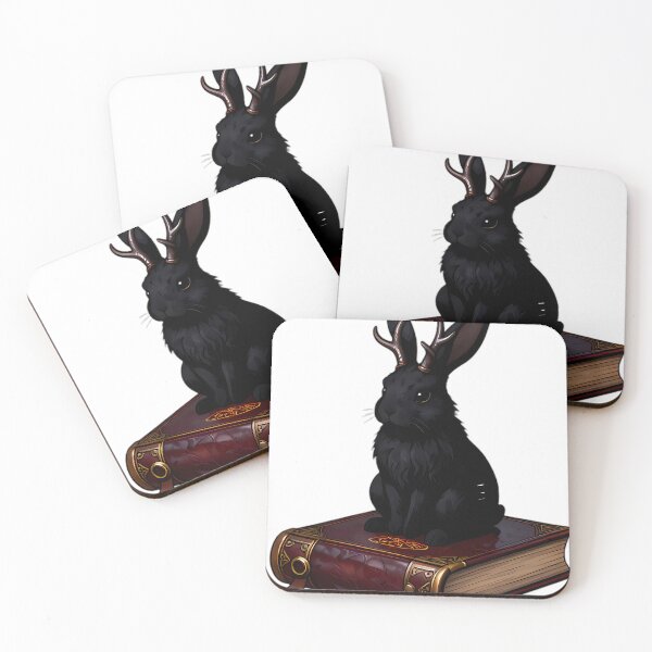 Item preview, Gothic Jackalope Antique Brass Grimoire designed and sold by IllumeInk.