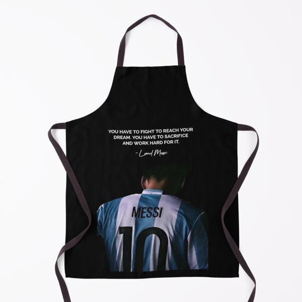 Item preview, You Have To Fight To Reach Your Dream You Have To Sacrifice And Work Hard For It - Leonel Messi Inspiring Motivational Football Quote designed and sold by Matt_Smith.