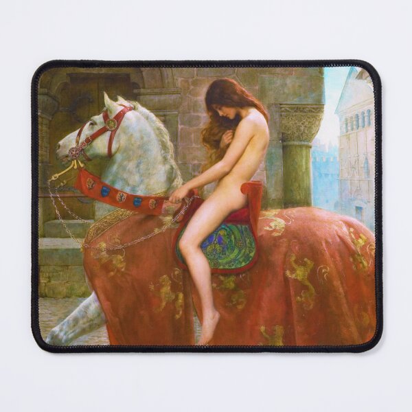 Item preview, Lady Godiva by John Collier (c. 1898) designed and sold by VenusArt7.