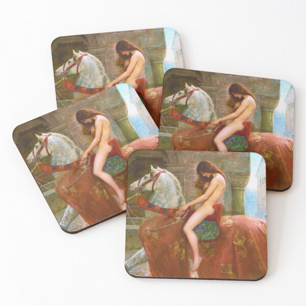Item preview, Lady Godiva by John Collier (c. 1898) designed and sold by VenusArt7.