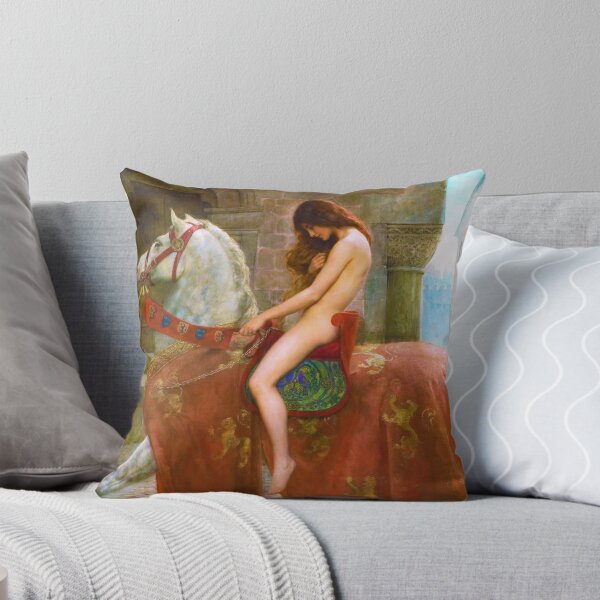 Item preview, Lady Godiva by John Collier (c. 1898) designed and sold by VenusArt7.
