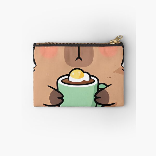 Item preview, Cute Baby Capybara Hugging Citrus Hot Cocoa Mug designed and sold by pumsquare.