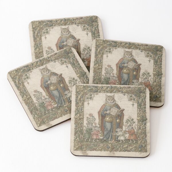 Item preview, The Cat Tax Collector designed and sold by PictorialWhimsy.