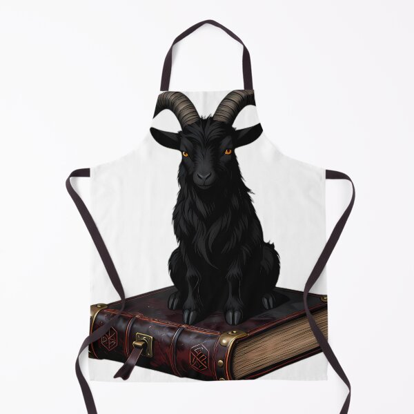 Item preview, Gothic Black Goat Weathered Leather Grimoire designed and sold by IllumeInk.