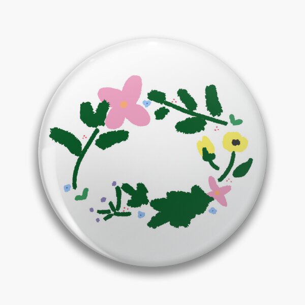 Artikelvorschau, Pink And Yellow Flower Wreath entworfen und verkauft von raun.draw.