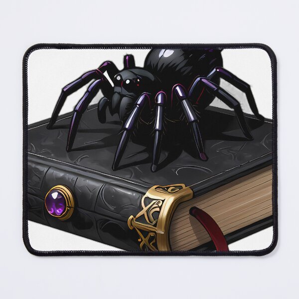Item preview, Gothic Velvet Spider Amethyst Grimoire designed and sold by IllumeInk.