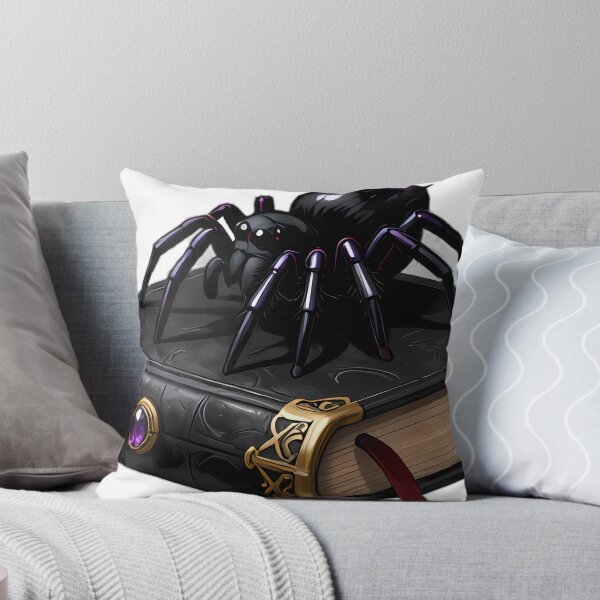 Item preview, Gothic Velvet Spider Amethyst Grimoire designed and sold by IllumeInk.