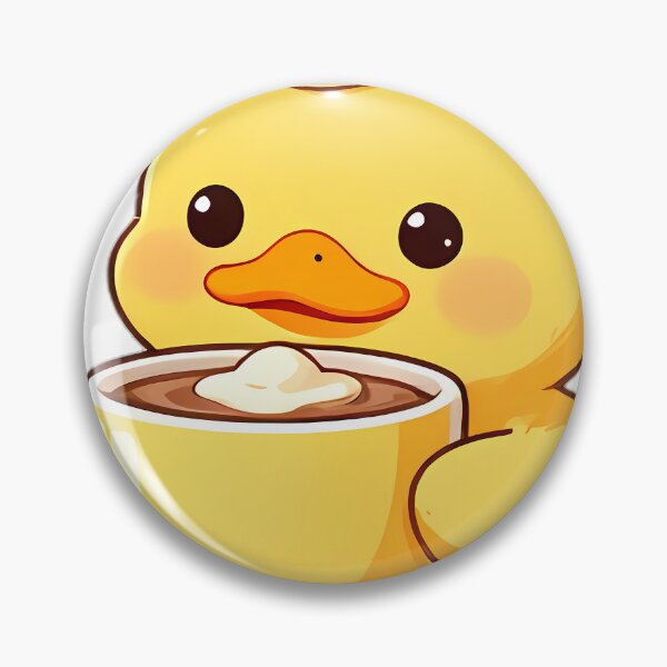 Item preview, Cute Baby Duckling Hugging Vanilla Foam Hot Cocoa Mug designed and sold by pumsquare.