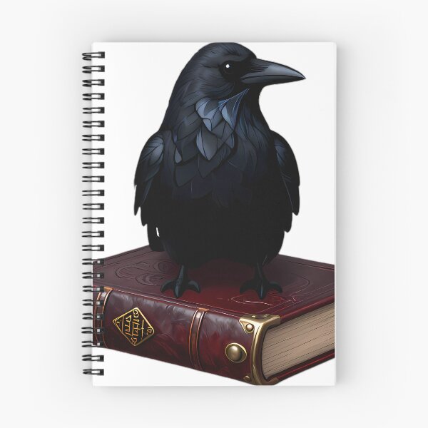 Item preview, Gothic Crow Weathered Bronze Grimoire designed and sold by IllumeInk.