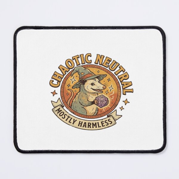 Item preview, Mostly Harmless D&D TTRPG Vintage Badge designed and sold by FakePeopleSuck.