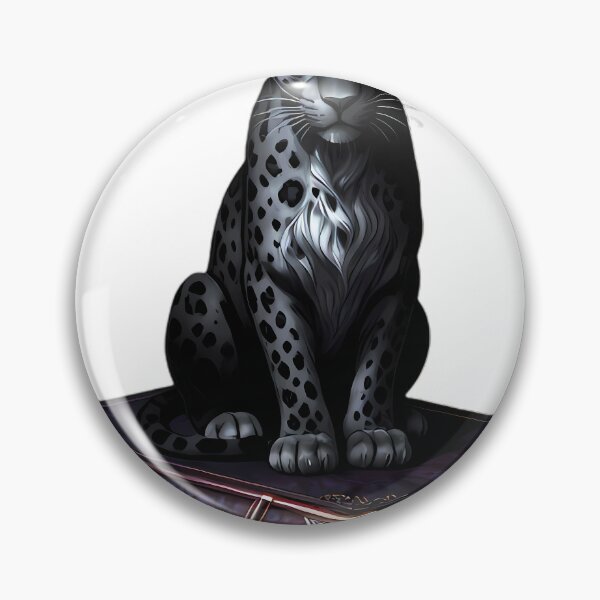 Item preview, Gothic Ghost Leopard Sterling Silver Grimoire designed and sold by IllumeInk.