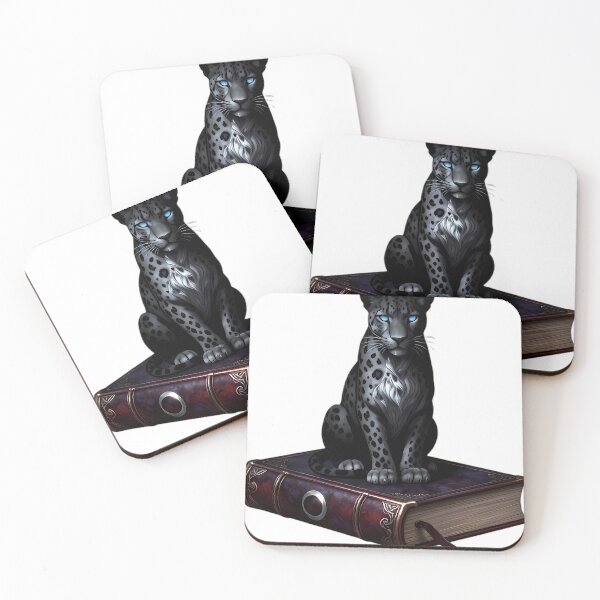 Item preview, Gothic Ghost Leopard Sterling Silver Grimoire designed and sold by IllumeInk.